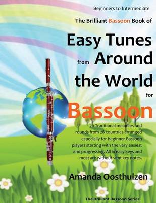 Book cover for The Brilliant Bassoon Book of Easy Tunes from Around the World