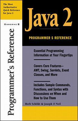 Book cover for Java 2 Programmer's Reference