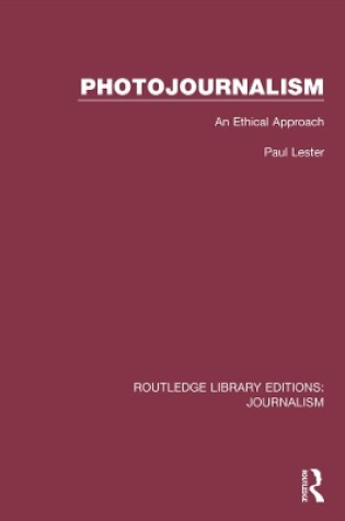 Cover of Photojournalism