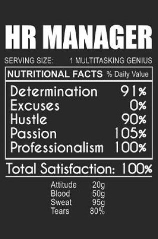 Cover of HR Manager Nutritional Facts