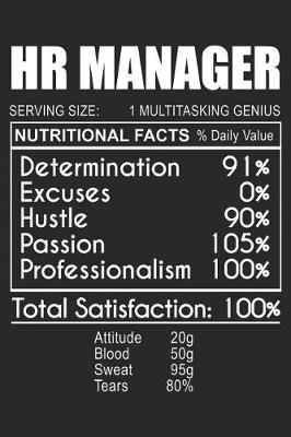 Book cover for HR Manager Nutritional Facts