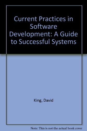 Book cover for Current Practices in Software Development