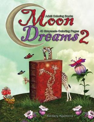 Book cover for Adult Coloring Books Moon Dreams 2