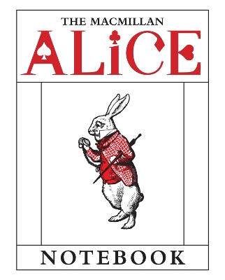 Book cover for The Macmillan Alice: White Rabbit Notebook