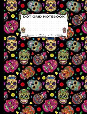 Cover of Dot Grid Notebook 100 Pages 0.2 in. Dot Grid 7.44 x 9.69 in.