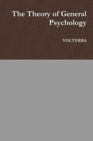 Cover of The Theory of General Psychology