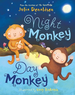 Book cover for Night Monkey, Day Monkey