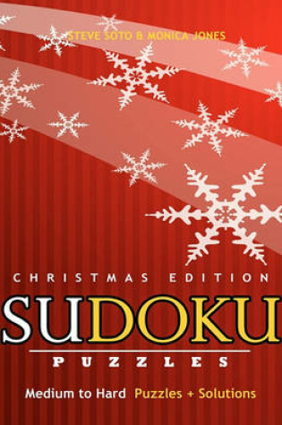 Cover of SUDOKU Puzzles - Christmas Edition, Medium to Hard