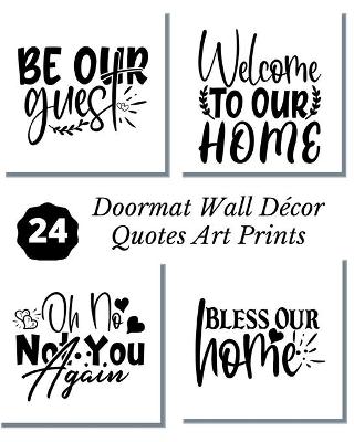 Book cover for Doormat Wall Decor Quotes Art Prints