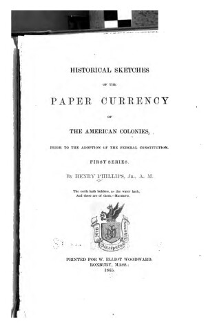 Cover of American Paper Currency