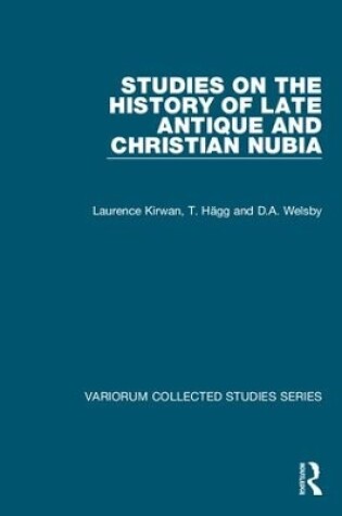 Cover of Studies on the History of Late Antique and Christian Nubia