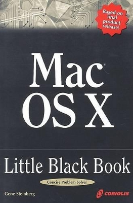 Book cover for Mac OS X Version 10.1 Black Book