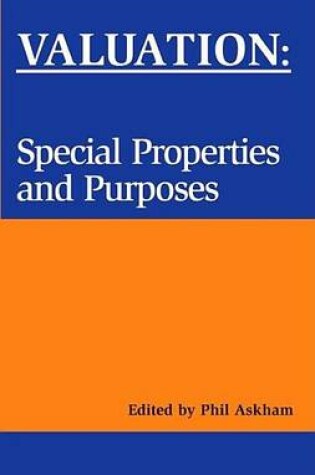 Cover of Valuation: Special Properties & Purposes