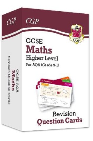 Cover of GCSE Maths AQA Revision Question Cards - Higher