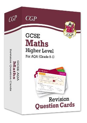 Book cover for GCSE Maths AQA Revision Question Cards - Higher
