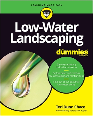 Book cover for Low–Water Landscaping For Dummies