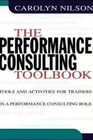 Cover of The Performance Consulting Toolbook