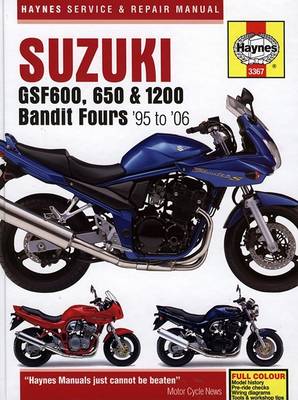 Book cover for Suzuki GSF600, 650 and 1200 Bandit Service and Repair Manual