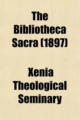 Book cover for Bibliotheca Sacra (Volume 54)