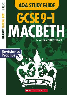 Book cover for Macbeth AQA English Literature