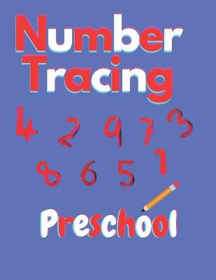 Book cover for Number Tracing Preschool