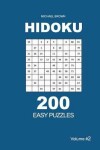 Book cover for Hidoku - 200 Easy Puzzles 9x9 (Volume 2)