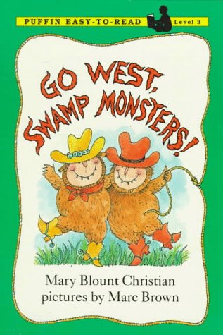 Book cover for Go West, Swamp Monsters!