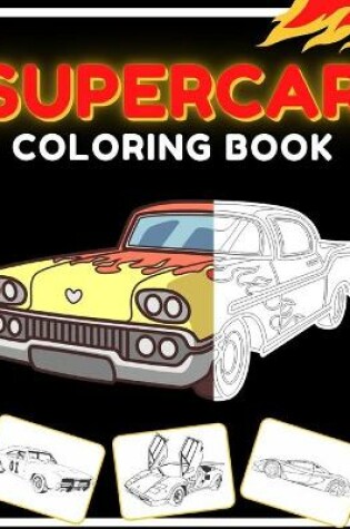 Cover of Supercar Coloring Book