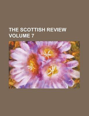 Book cover for The Scottish Review Volume 7