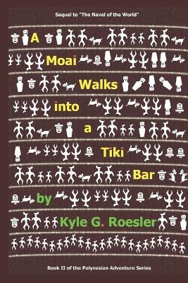 Book cover for A Moai Walks into a Tiki Bar