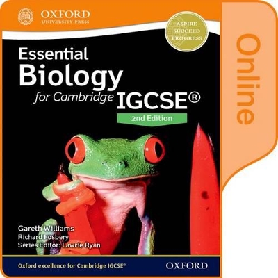 Book cover for Essential Biology for Cambridge IGCSE® Online Student Book