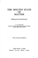 Cover of Molten State of Matter