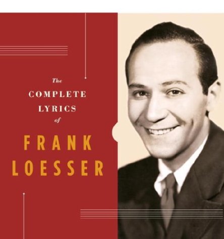 Book cover for The Complete Lyrics of Frank Loesser