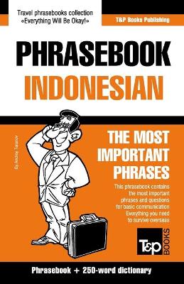 Book cover for Phrasebook - Indonesian - The most important phrases