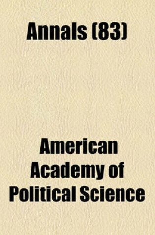 Cover of Annals (83)