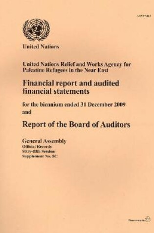 Cover of Financial Report and Audited Financial Statements and Report of the Board of Auditors