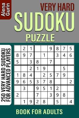 Book cover for Very Hard Sudoku Puzzle Book for Adults