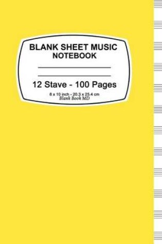 Cover of Blank Sheet Music