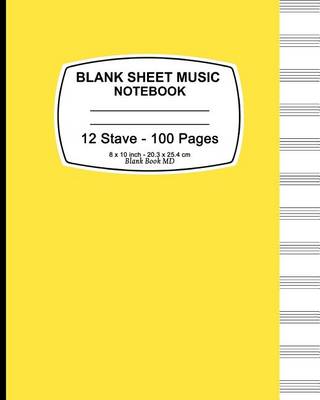 Cover of Blank Sheet Music