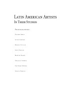 Book cover for Latin American Artists in Their Studios