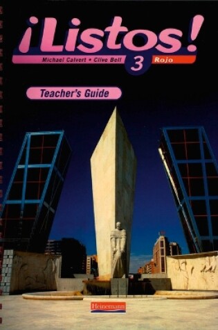 Cover of Listos! 3 Rojo Teacher's Guide