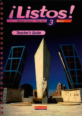 Cover of Listos! 3 Rojo Teacher's Guide