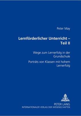 Book cover for Lernfoerderlicher Unterricht - Teil II