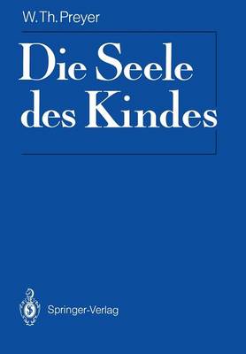 Book cover for Die Seele des Kindes