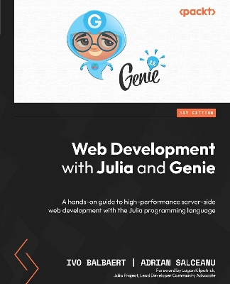 Book cover for Web Development with Julia and Genie