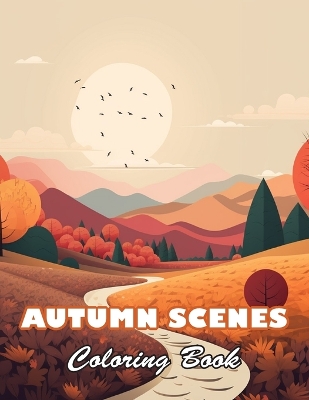 Book cover for Autumn Scenes Coloring Book