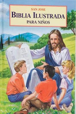 Book cover for Biblia Ilustrada Para Ninos