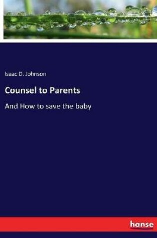 Cover of Counsel to Parents