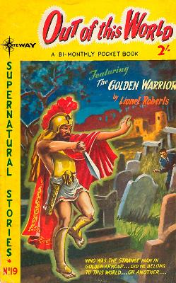 Book cover for Supernatural Stories featuring The Golden Warrior