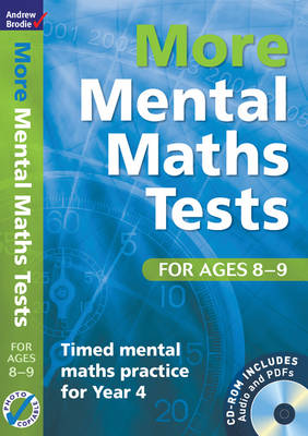 Book cover for More Mental Maths Tests for Ages 8-9